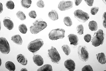 Fingerprints. Background with fingerprints.の写真素材