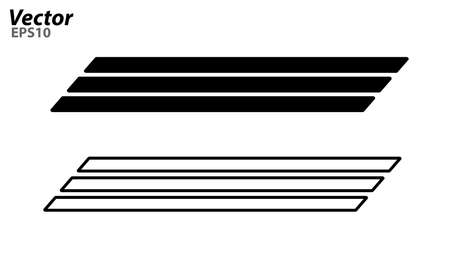 Game console on white backgroundのイラスト素材