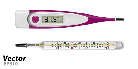 Automatic ballpoint pen in vector. Business class ballpoint pen in vector.