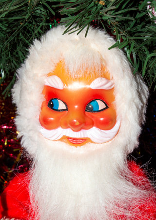 Santa Claus is Russian.Santa Claus is under the tree.Santa Claus is a toy.Christmas Santa Claus.の写真素材