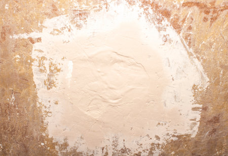 Putty of wooden surfaces. Putty of irregularities and cracks. Grout of the surface. Restoration of the wooden surface. Renovation of the apartment.の写真素材