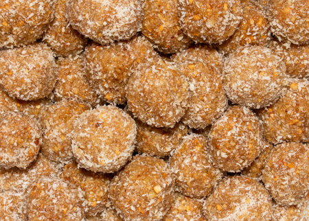 Homemade kozinaks made from seeds and nuts.Kozinaki with honey.Nuts and seeds with honey.Kozinaki...