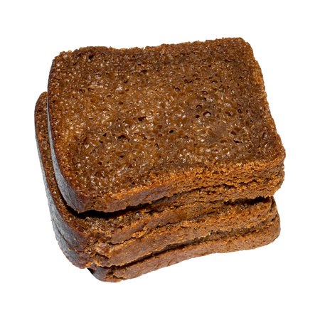 Bread made from sprouted grain on sourdough.Whole-grain, yeast-free bread.Rye bread brick.A piece of bread background.の写真素材