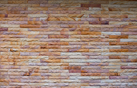 Colorful brick wall, can be used as a backgroundの写真素材