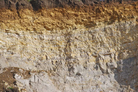 Sand open-cast mineの写真素材