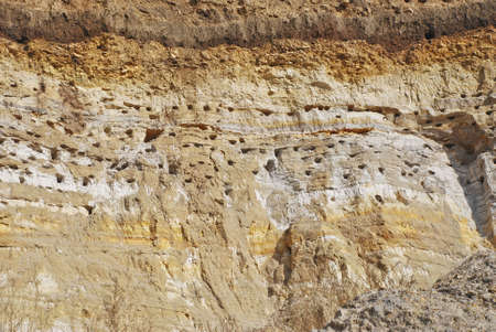 Sand open-cast mineの写真素材