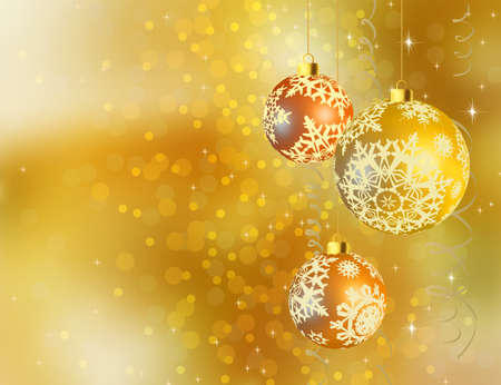 Gold shiny Christmas background. EPS8の写真素材