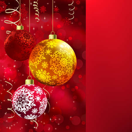 Merry christmas card. EPS8の写真素材