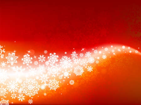 Warm winter background のイラスト素材