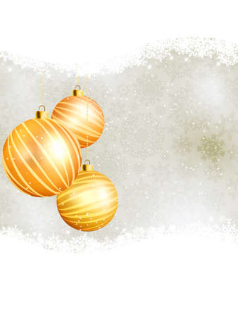 Elegant Silver Christmas Card. の写真素材