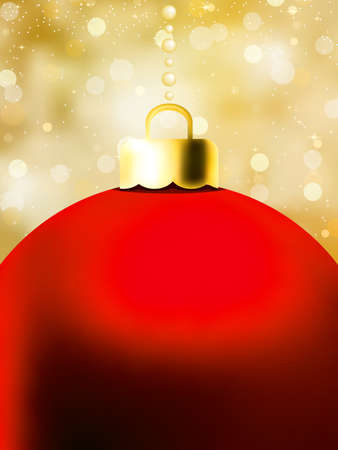Christmas Ball card template. EPS 8 vector file includedのイラスト素材