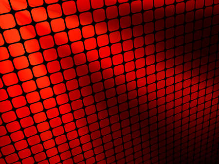 Red rays light 3D mosaic.のイラスト素材