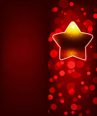 Red abstract Happy New Year. のイラスト素材