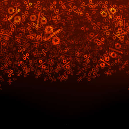 Abstract percent sale template. のイラスト素材