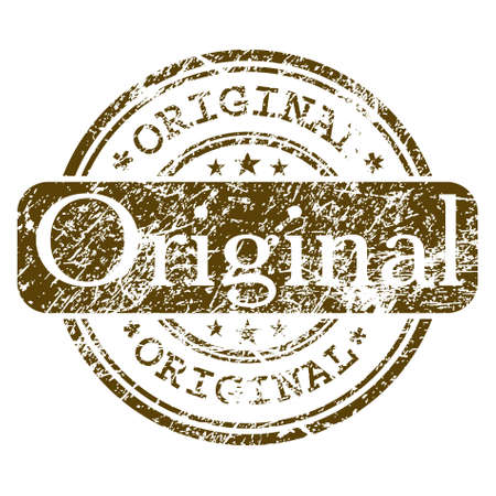 Office rubber stamp - Original. EPS 8のイラスト素材