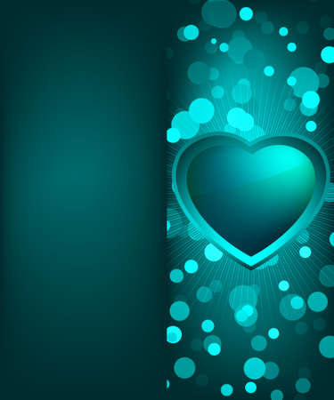 Day Valentine card with heart.  のイラスト素材