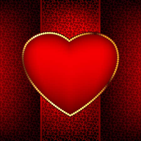 Valentine's Day Card. EPS 8 vector file includedのイラスト素材