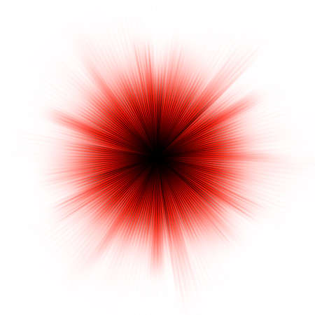 Abstract burst on white, easy edit.   のイラスト素材