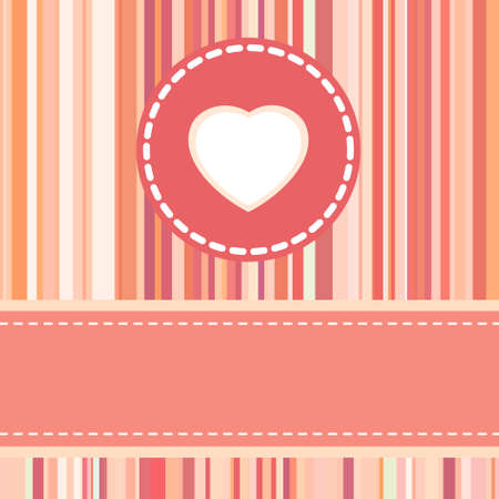 Valentine card design template.  のイラスト素材