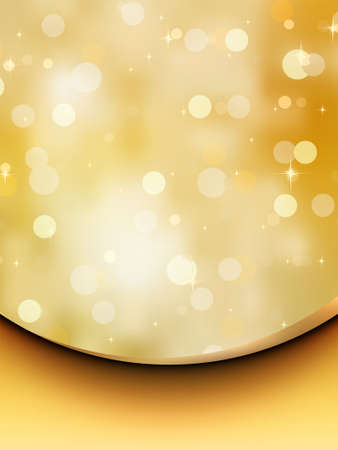 Bokeh card with red fabric. EPS 8 vector file included のイラスト素材