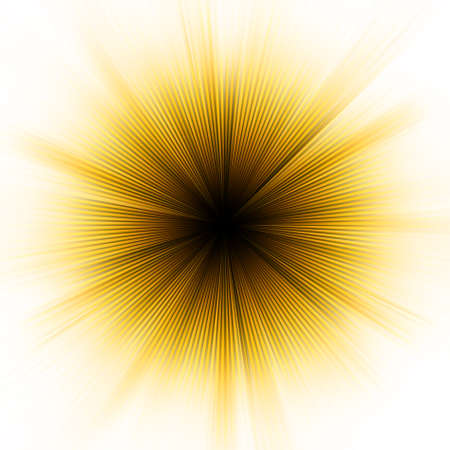 Golden explosion of light. (no transparencies). の写真素材
