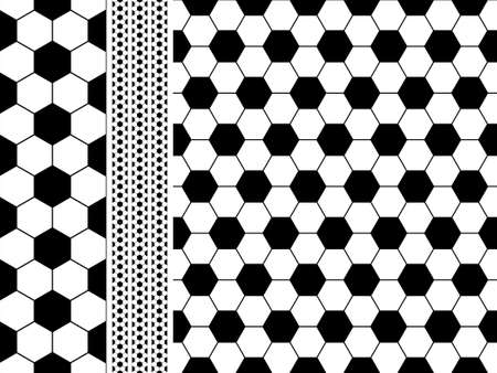Seamless football (Soccer) patternのイラスト素材
