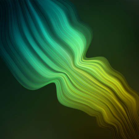 Abstract color wave backgrou&ograve,&acirc, templateのイラスト素材