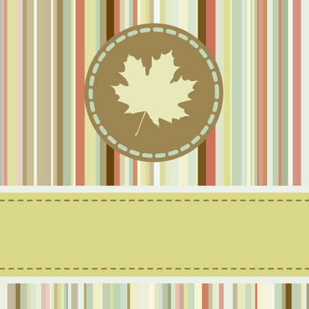Art autumn vintage background. EPS 8 vector file includedのイラスト素材