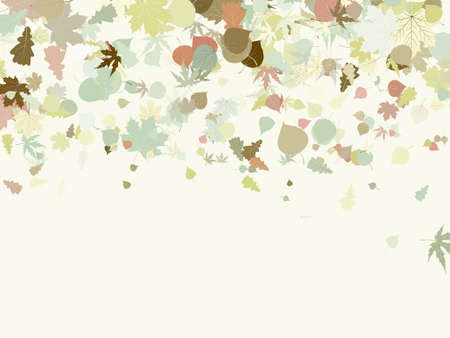Autumn design with leafs. のイラスト素材