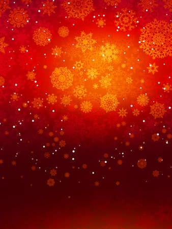 Christmas background with snowflakes. EPS 8 vector file includedのイラスト素材