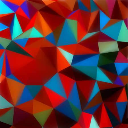 Polygon triangle abstract background. のイラスト素材