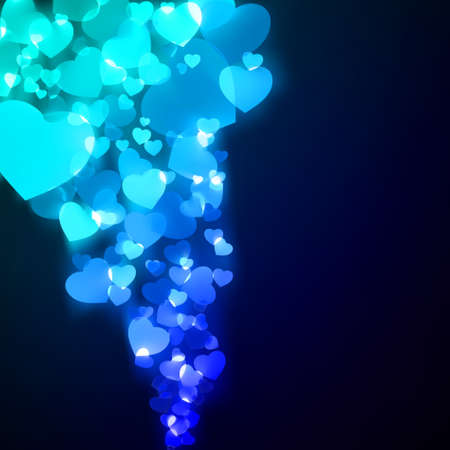 Flying hearts Valentine's 20110907-2(224).jpgのイラスト素材