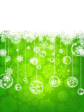 Elegant christmas background with snowflakes. のイラスト素材