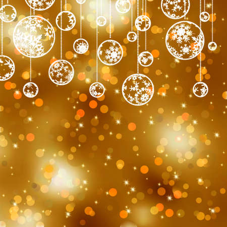 Elegant gold christmas background.のイラスト素材