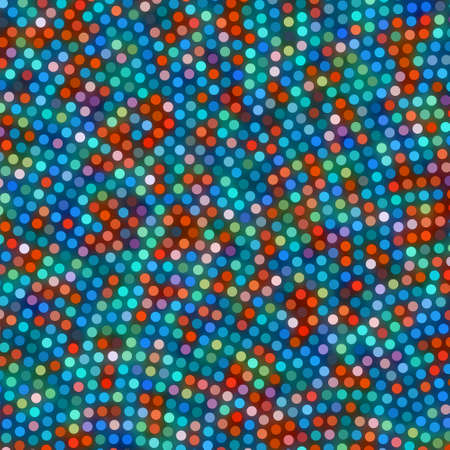 Abstract rounded pixel points mosaic background. EPS 8 vector file includedのイラスト素材