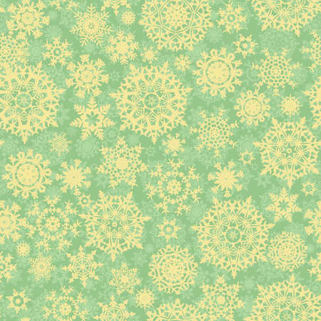 Christmas pattern snowflake background, seamless illustrationのイラスト素材
