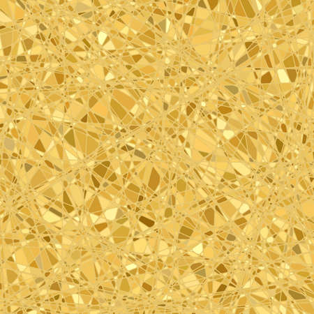 Gold mosaic background  のイラスト素材