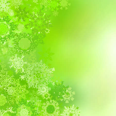 Christmas background with snowflakes のイラスト素材