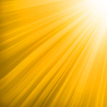 Orange luminous rays のイラスト素材