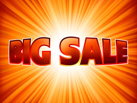 High energy shine templane big saleのイラスト素材