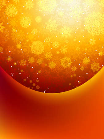 Christmas background with snowflakes   file includedのイラスト素材