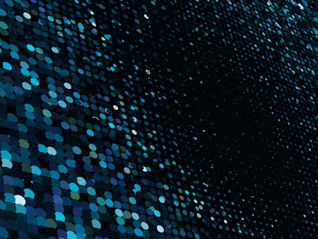 Abstract dot blue mosaic backgroundのイラスト素材