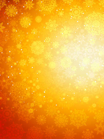 Christmas background with snowflakes のイラスト素材