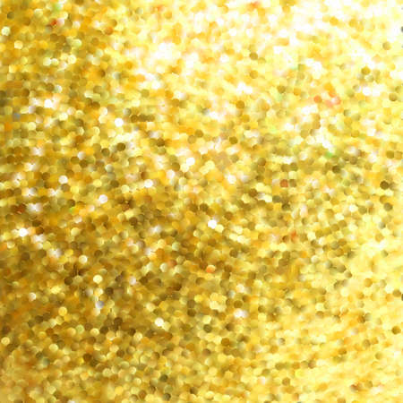 Amazing template design on gold glittering backgroundのイラスト素材