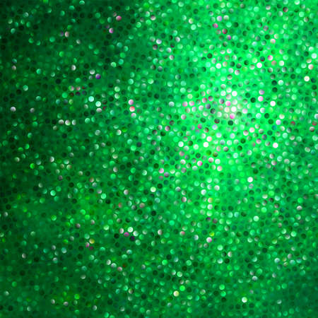 Amazing template design on green glittering backgroundのイラスト素材