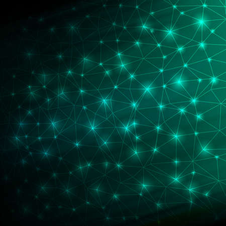 Abstract blue Lines Background. vectorのイラスト素材