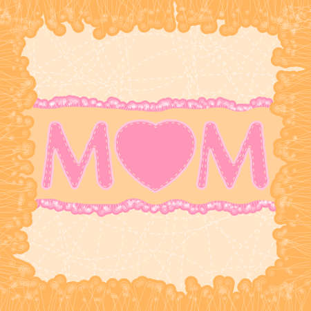 Happy Mother s Day dard template  のイラスト素材