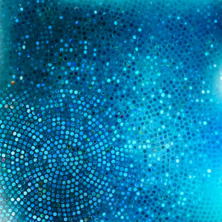 Amazing template design on blue glittering background のイラスト素材