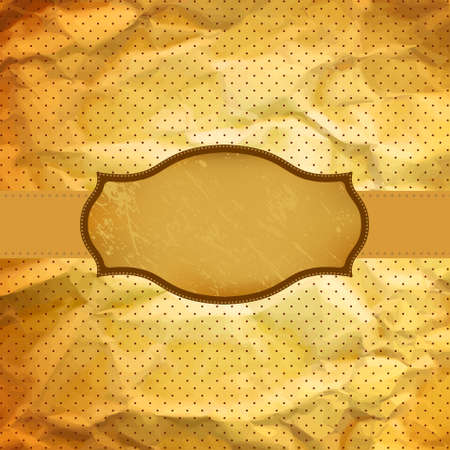 Vintage card design template elementsのイラスト素材