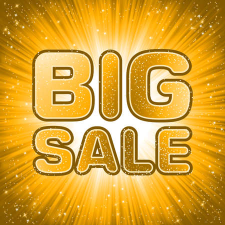Big sale message  EPS 8 vector file includedのイラスト素材